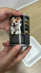 Wet Food & Treat For Dog Pet Snacks Dog Cans Snacks - Chicken & Beef Canned Food Easy to Digest for Training Dogs 375g