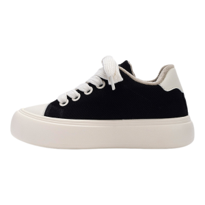 HUANQIU | Thick Sole Inner Heightening Loafer Shoes Black
