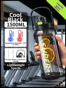 XIAOCHUSHU | Large Capacity Portable Heat-resistant Tea Infusion Water Bottle 3000ml