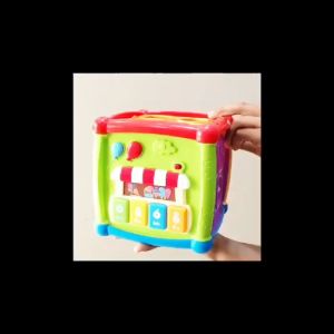 MOMO Mainan Edukasi Anak Bayi Fancy Cube / Mainan anak -mainan bayi - Piano Sorting Box 2 in 1 SNI