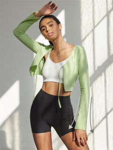 QIJINXIANGMEI | Sun Protection Quick Drying Yoga Jacket