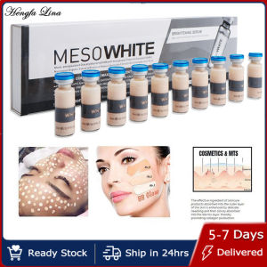 Hengfa Lina 10Pcs 5ml Semi-permanent Liquid Foundation BB Cream Glow Korean Cosmetics Meso MTS Imported-Into BB Serum Facial Skin Whitening