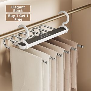 Multilayer Folding Space Saving Pants Hanger