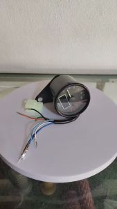 เรือนไมล์ D สีดำ-สีเงิน เครื่องวัดระยะทาง สำหรับมอเตอร์ไซค์