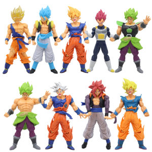17CM Dragon Ball Action Figures Vegeta Gohan Legends Goku Super Saiyan Model Doll Toys Decoration