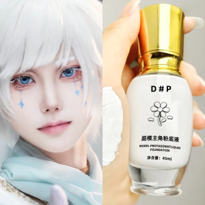 Kem Nền Dạng Lỏng Màu Trắng Tinh Khiết 45ML Kem Che Khuyết Điểm Lâu Trôi Có Thể Trộn Được Để Làm Sáng Và Làm Sáng - Dưỡng Ẩm Kiểm Soát Dầu Dưỡng Ẩm Trang Điểm Sân Khấu