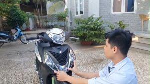 Ốp trang trí xe Vision 2021-2025 mạ crom Artistar