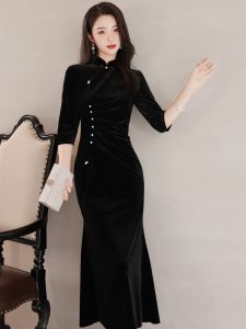 Fashionable Slimming Cheongsam Evening Dress