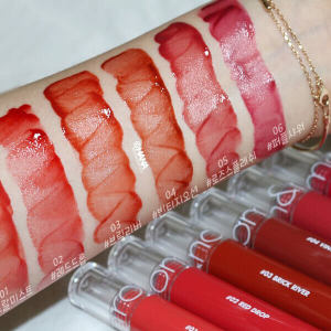 [CAM KẾT CHÍNH HÃNG] Son Romand Bóng Glasting Water Tint Màu 04 Đỏ Cổ Điển 5ML