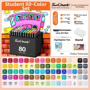 Touch mark | Quick Drying Oil Based Markers for Art & Drawing