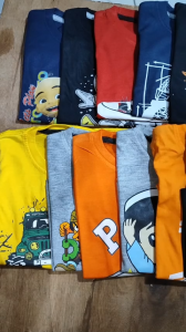 Baju Kaos Harian Atasan Distro Anak Laki-Laki Karakter Keren Motif Anime One Piece Usia 1-10 Tahun