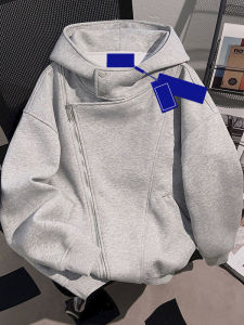 XIBAIYI | Plus Size 300KG Heavy Duty Hooded Zipper Sweatshirt Jacket