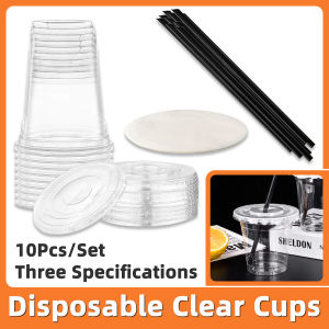 Large Capacity Milk Tea Cup Disposable Milk Tea Cup Disposable Coffee Cup Cold Drink Cup Plastic Milk Tea Cup Disposable Cup