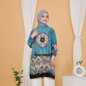 tunik jumputan/atasan wanita