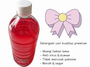 Sabun cair laundry - detergent cair kualitas premium - 1000ml