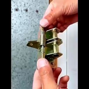 Automatic Door Closer Aluminum Alloy Door Closing Hinge Heavy Duty 3 IN 1 90° Positioning Engsel Pintu Multifunctional