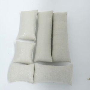 1Pc Jewelry Pillow Stand Linen Cotton Show Holder Organizer Bracelet Bangle Anklet Watch Display Photography Props Wholesale