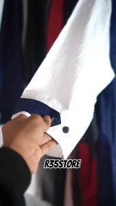 Baju Koko Kurta Terbaru 2025 Lengan 3/4 Baju Koko Kurta Kekinian Model Elegan