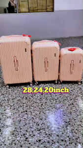 20/24/28in Luggage Carry On Luggage Abs+Pc Spinner Luggage With Cup Phone Holder Suitcase