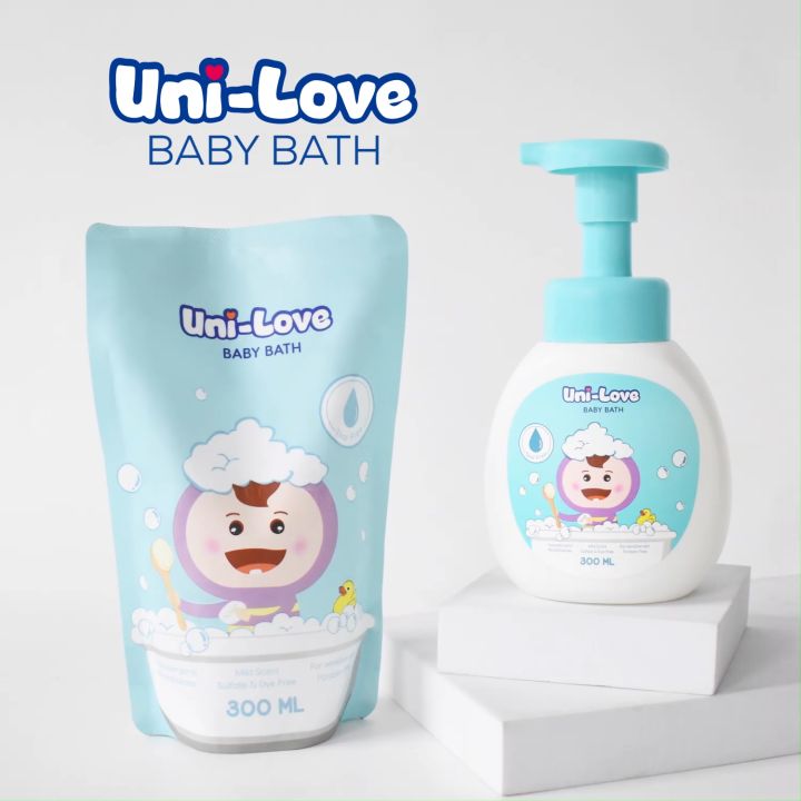 UniLove Baby Bath 300ml Pack of 2 | Lazada PH