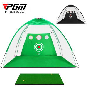 Pgm Có Thể Gập Lại 2M 3M Golf Sắt Nêm Cắt Mục Tiêu Đánh Đu lưới luyện tập Với Cho Kid Người Lớn Trong Nhà tập luyện ngoài trời