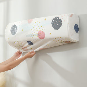 Waterproof Indoor Air Conditioner Cover for Wall-Mounted Indoor Air Conditioner Dust Protector
