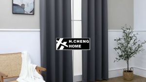MILVIDAS Full Shading Curtain Super Soundproof Heat Insulation 100% Blackout Curtain Thickened Uv Protection With 8 Rings For Living Room Bedroom 140×160cm 140×220cm 140×255cm(HC0050)