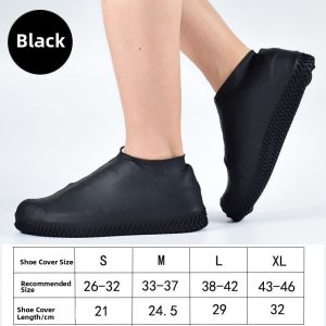 Waterproof Anti-slip Wear-resistant Shoe Covers Rain Boots