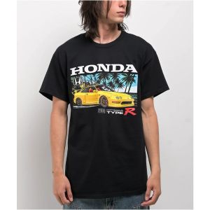 Honda | Honda Mens and Womens T-shirt Honda Integra Type R Summer New Motorcycle Tee Racing Short-sleeved Spring Cycling Off-road Top