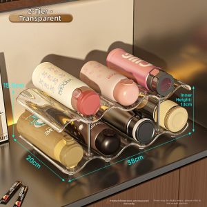 Multi-layer Dustproof Storage Rack transparent household