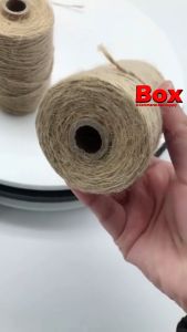 10 Meter Rope 5/6/8/10/12/20mm Tali Guni Cakar Kucing Brown Jute Rope String DIY Craft Hiking