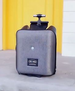 CHARLES X Childrens riding suitcase Tie rod suitcase 20 inch suitcase
