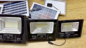 Modern Lantern 2000W solar light outdoor waterproof lights with panel original with remote control Heavy outdoor LED