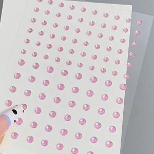 สติ๊กเกอร์ตกแต่งเครื่องสำอางสไตล์ดอกซากุระโบราณ กลิ่นหอมเล็กๆ ดอกไม้ประดับหน้า เครื่องประดับเครื่องสำอางสำหรับการแสดง