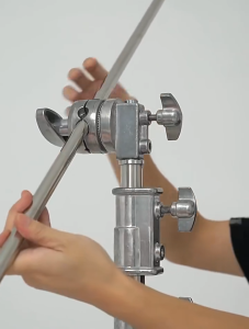 Full Metal Heavy Duty C-Stand Grip Head for C-Stand Boom Arm Knuckle Swivel Head Holder Grip Head