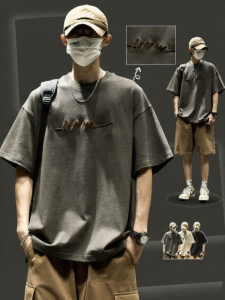 SZON | Heavy Cotton Casual Short Sleeve T-Shirt