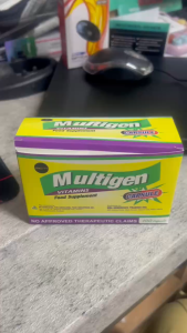 Multigen Vitamins Food Supplement 100 Capsules BNDCORP