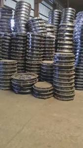 MOLORE | Heavy Duty Anti-Sinking Square/Round Cast Iron Manhole Cover