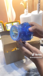 Aneka senter kepala 500W tembak panjang senter kepala selam zoom tahan lama baterai litium