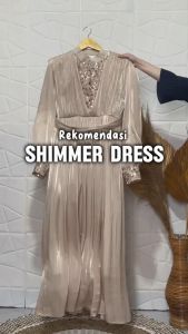 TERBARU BEST SELLER DRESS ADELA BAHAN SHIMER PREMIUM BUSUI FRIENDLY GAMIS DRESS LEBARAN KONDANGAN WANITA ELEGAN BRIDESMAID COD