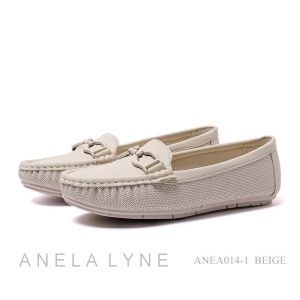 SEPATU SANDAL WANITA IMPORT TERBARU MURAH/ANELA LYNE AZZURA FLAT SHOES ANEA014-1
