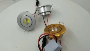 4 cái Đèn LED Spotlight Mini downlight COB 3 Wát có thể điều chỉnh Led tại chỗ 220V trong nhà Spotlight cho tủ Trần Showcase Loft trang trí