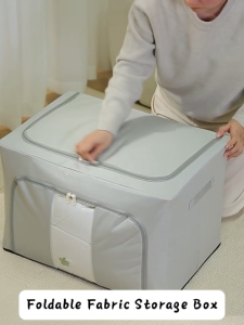 Coze PVC Layered Multipurpose Storage Box with Large Window for Easy Access Sturdy Durable Foldable Design