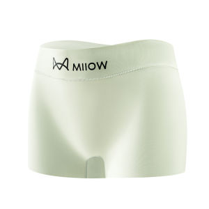 Miiow | Womens Ice Silk Safety Pants Short Skirt Anti-bacterial Seamless Large Size Corner Shorts Underwear Bottoms Flat Angle Briefs