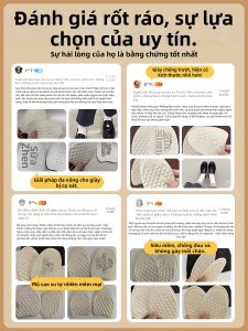 ZHIHAOEN | Non-Slip Ultra Soft Toe Cushion Insole Half Size