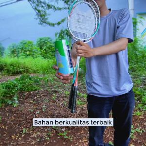 Paket Aksesori Bulutangkis: Raket Badminton FH103 & Agnite Raket Bulutangkis