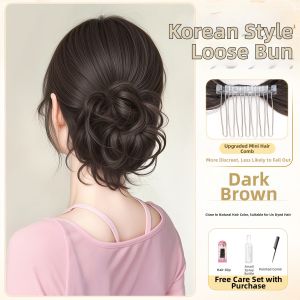 TIANZHEN | Self-wrapping Ponytail Bun Fake Hair