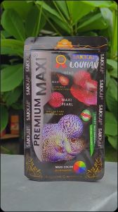 Pelet Sakkai Premium Maxi LOUHAN 100gr. Pakan Louhan/Pelet Louhan