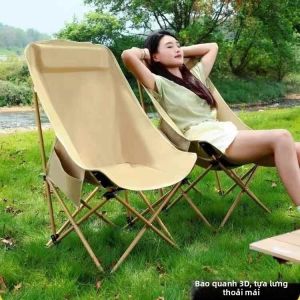 LIWAN | High Elevated Folding Camping Chair Portable Outdoor