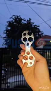 Kunci Pas 10 IN 1 Alloy: Alat Perbaikan Sepeda Serbaguna
